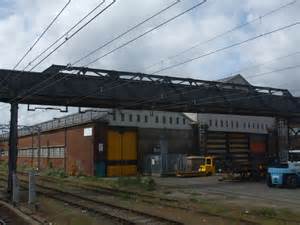 Ilford Train Depot.